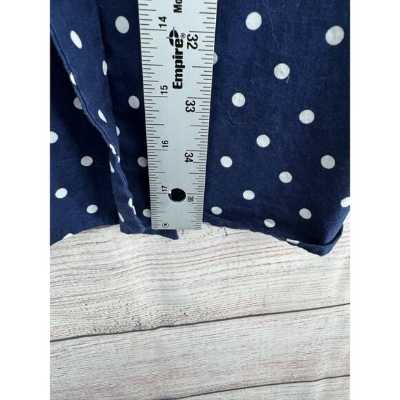 Modcloth Dark Blue Polka Dot Mini Dress - Picture 9 of 9